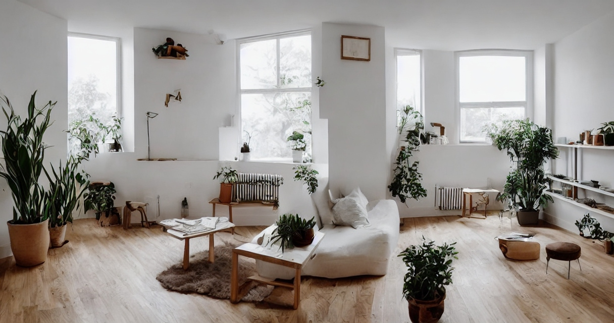 Minimalistisk indretning med hjørnehylde: Sådan skaber du ro i hjemmet